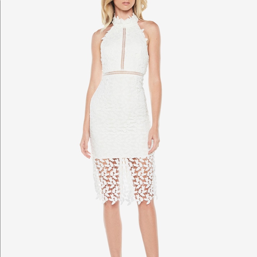 Bardot || Noni Dress in Ivory NWT